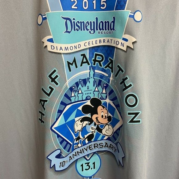 Disney Womens V Neck Running T Shirt Size Large - Picture 10 of 12